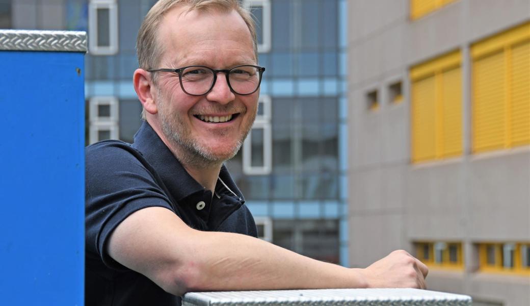 Jürg Germann, Schulleiter Oberstufe Rebstein-Marbach, hofft, dass es nach den Ferien so weitergeht wie zum Schuljahresende.
