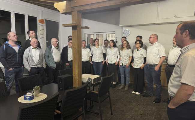 Mit Gesang und Gemeinschaft: HV-Essen zum Dank für die vielen schönen Anlässe im Jahr