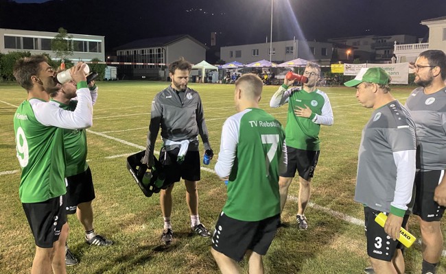 Vier-Punkte-Abend für die Rebsteiner Faustballer