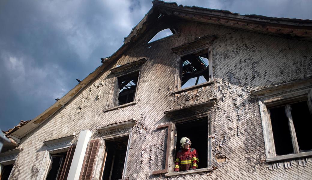 Im Feuer starben zwei Menschen.