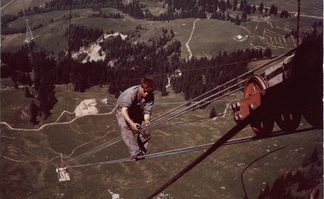 «Schwindelfrei musste man sein»: Die Seilbahn Brülisau–Hoher Kasten feiert 60. Geburtstag
