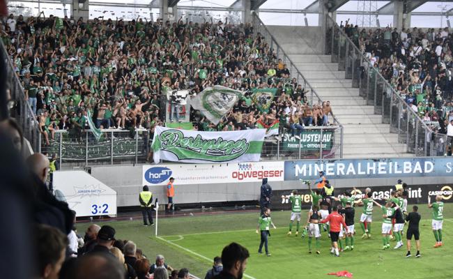 Lustenau dreht ein dramatisches Derby