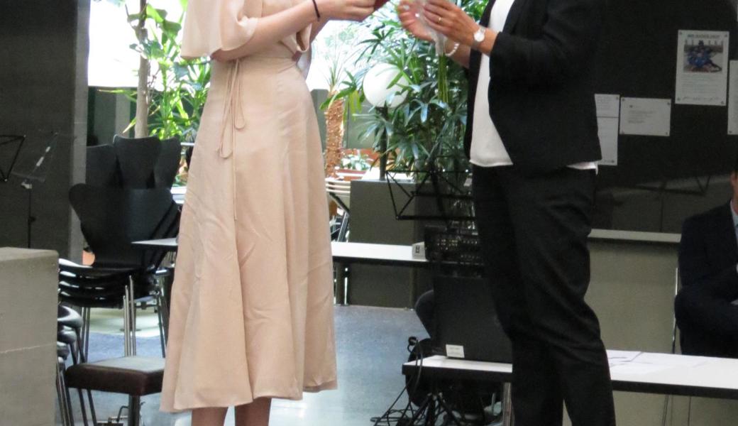 Anerkennungspreis für Rahel Egger