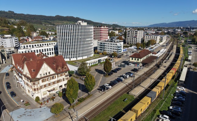 Heerbrugg ist die ÖV-Drehscheibe im Rheintal – aber St. Margrethen könnte bald aufholen