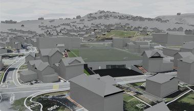 Heiden will Dreifachturnhalle unter Fussballplatz