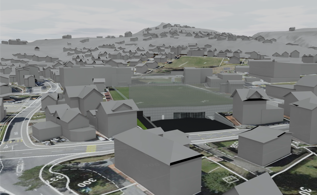 Heiden will Dreifachturnhalle unter Fussballplatz