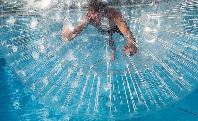 Badifest mit Raumfahrtfeeling