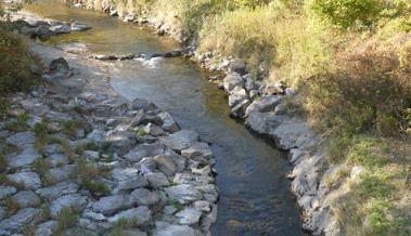 Nicht nur am Rheinfall "tröpfelt" es