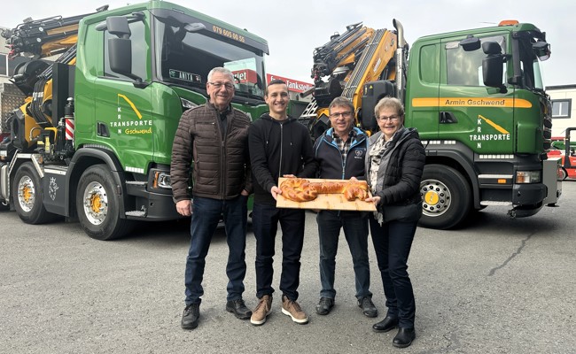 Nachfolgelösung gefunden: Thür Transporte übernimmt Gschwend Krantransporte