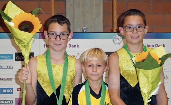 Stolze drei  Kantonalmeistertitel