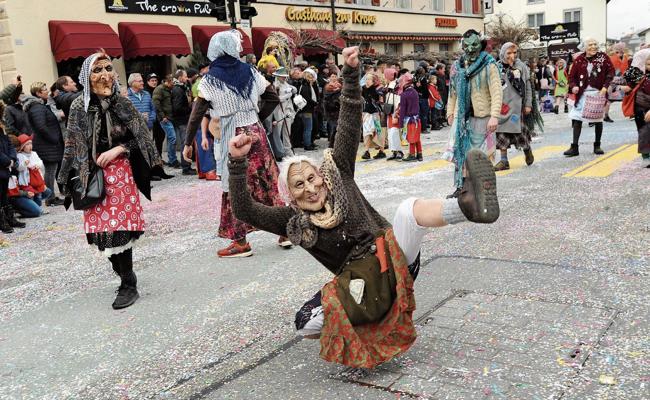 Bunt und närrisch wild