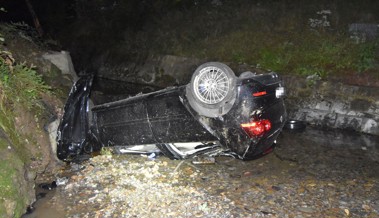 Zwei junge Männer sterben bei Autounfall auf der Schwägalpstrasse