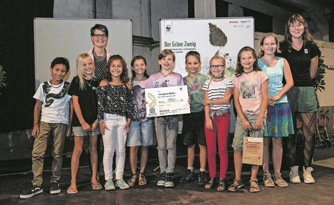 «Grüner Zweig» für das Schulhaus Bündt
