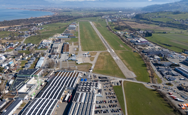 Bundespläne führen zu Unsicherheit:  Aiport Altenrhein stoppt geplante Pistensanierung