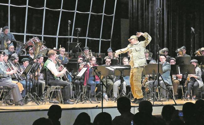 Musikanten auf der Flucht