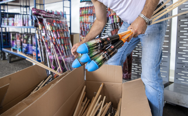 Feuerwerk zünden, aber nicht dafür bezahlen wollen: Dreiste Diebe am Werk