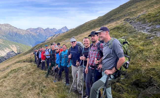 Männerriegler im Nationalpark