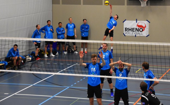 Heimrunde und Club-Fest bei Rheno Volley in der Blattackerhalle