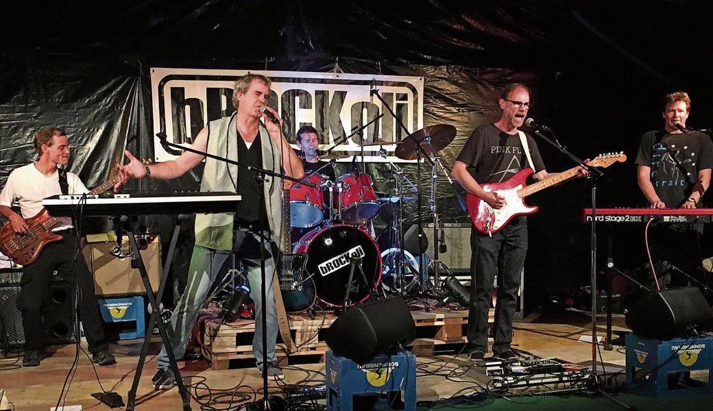 «bROCKoli» begeisterte durch die spielfreudigen Musiker. 