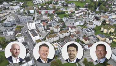 Keine Frau unter den Kandidaten: Vier Männer kämpfen um das Gemeindepräsidium