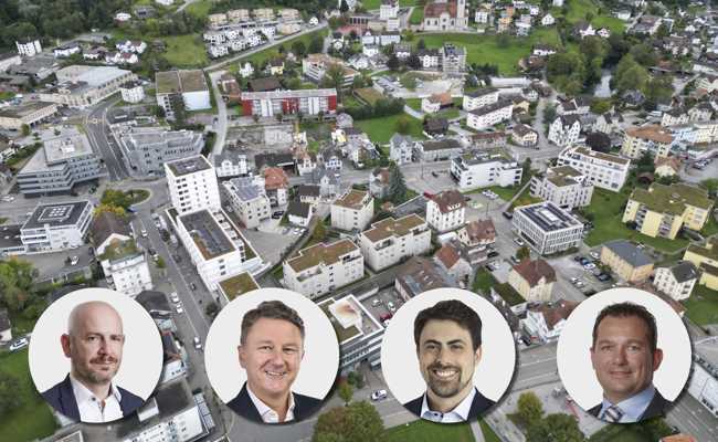 Keine Frau unter den Kandidaten: Vier Männer kämpfen um das Gemeindepräsidium