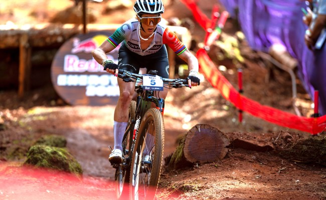 Jolanda Neff nähert sich am Weltcup in Brasilien der Weltspitze