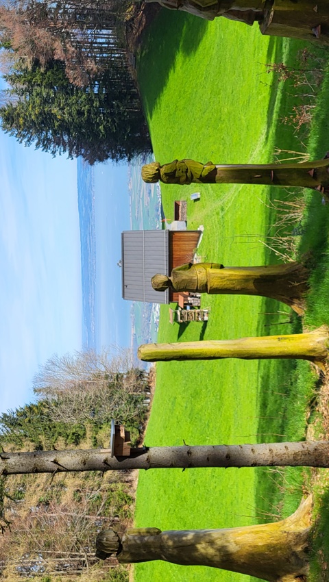 Ein Blick auf die Scheibenweid und den Bodensee. Ein Blick auf die Scheibenweid und den Bodensee.