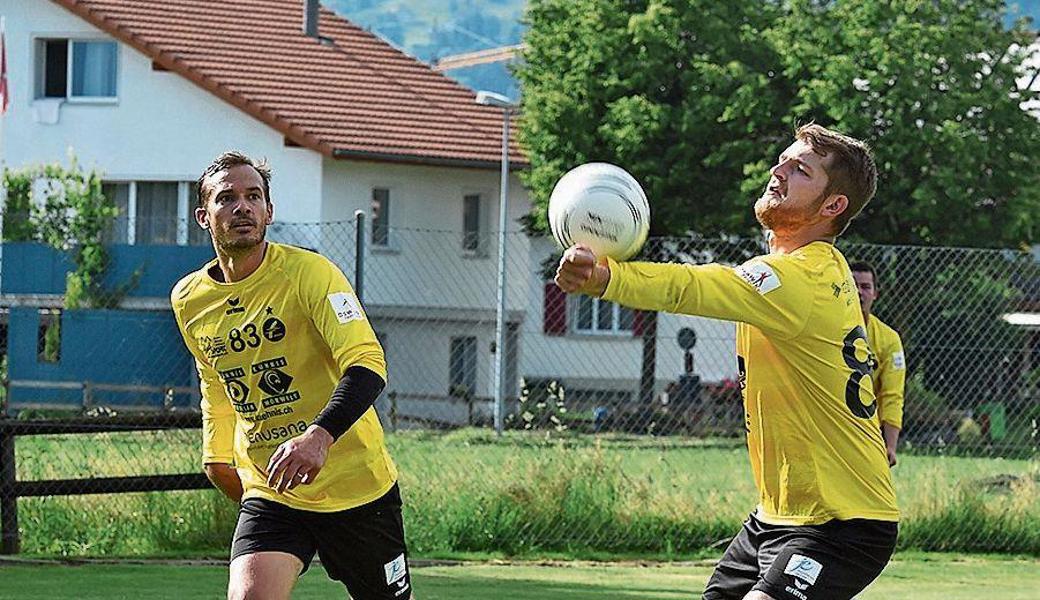 Juliano Fontoura (links) und Jan Meier von Widnau präsentierten sich in starker Form. 