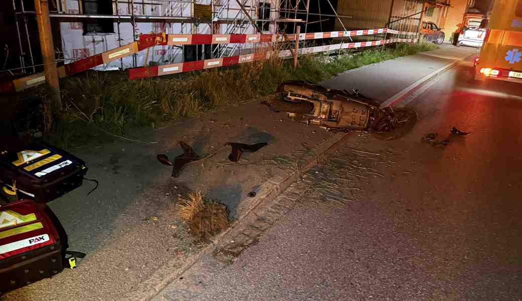 18-jährige Rollerfahrerin bei Unfall in Urnäsch schwer verletzt