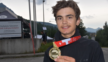 Fynn Lanter vom RV Altenrhein wird Schweizer Meister im Cross Country der Altersklasse U19