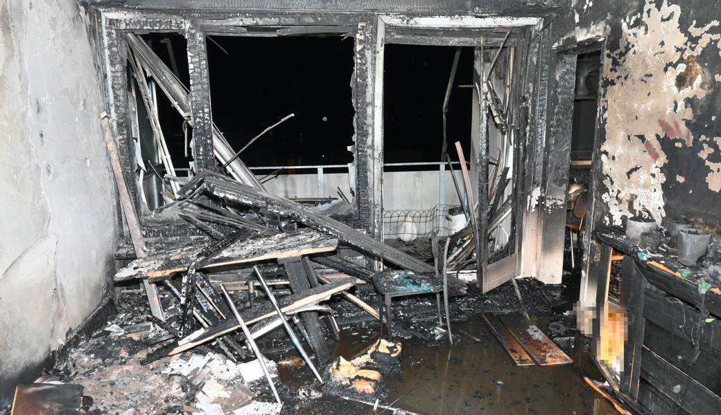 63-Jährige stirbt bei Brand in Gossau – drei Wohnungen werden komplett zerstört