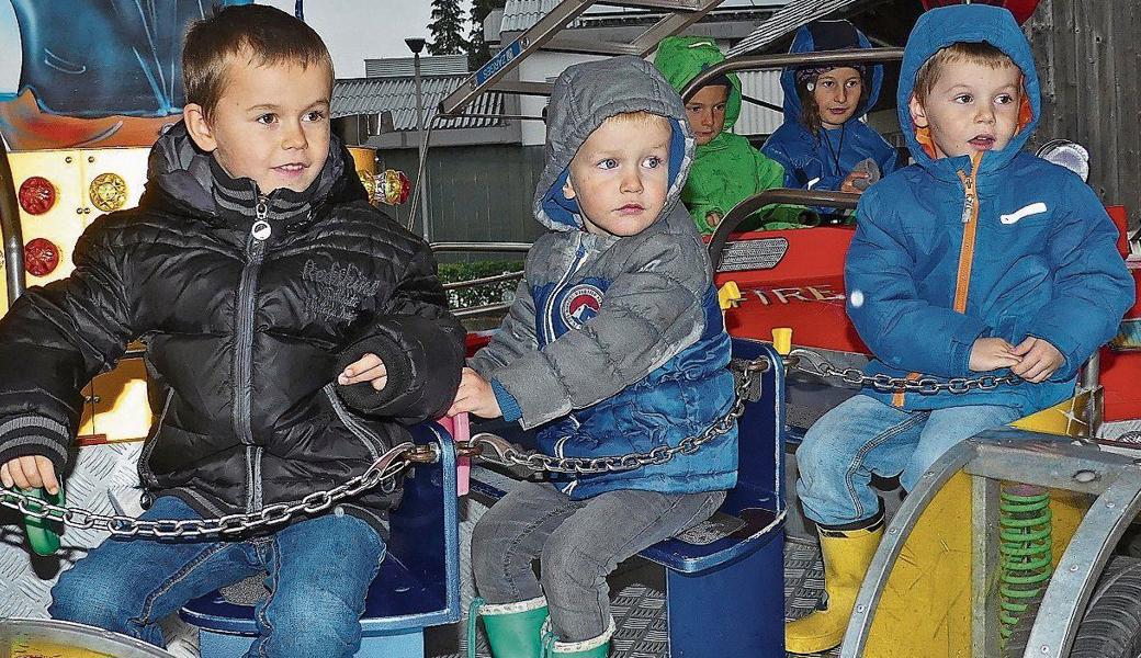Kilbizeit ist immer auch Kinderzeit; egal, wie das Wetter ist. 