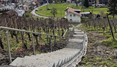 Rötiberg-Treppe ist nach Sanierung wieder begehbar