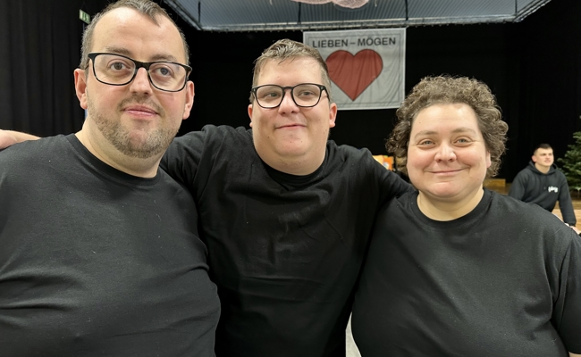 Die Darsteller des Rhyboot sind sich sicher: «Der Geheimtipp ist Schokolade!»