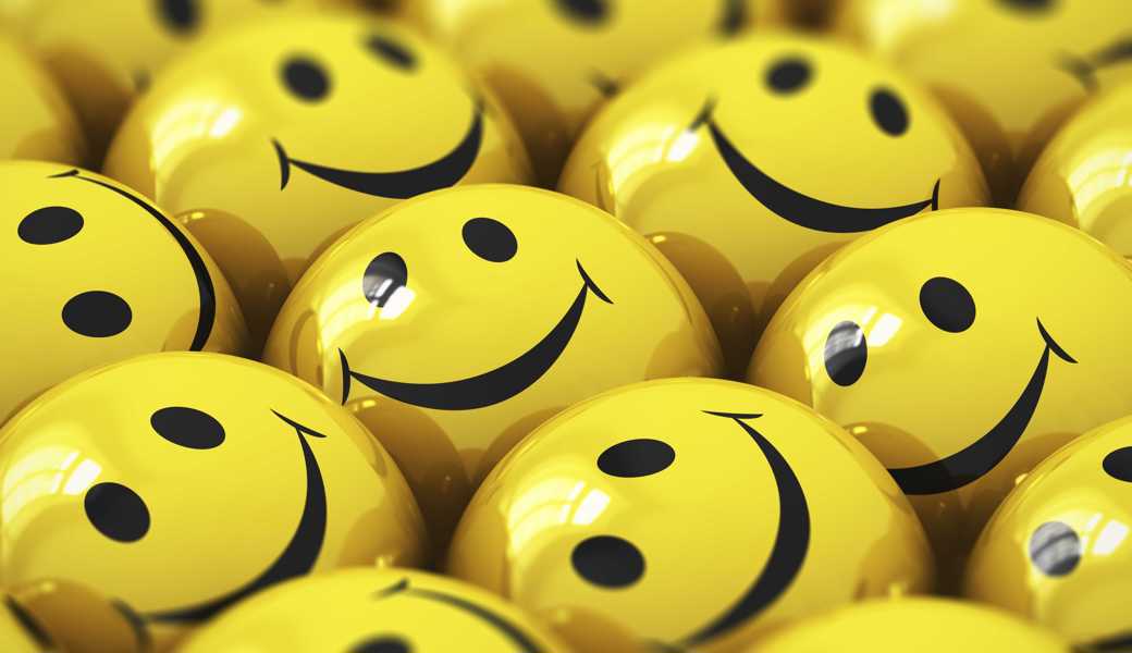 Bitte lächeln: Wer vordergründig lächelt, ist nicht unbedingt glücklich.