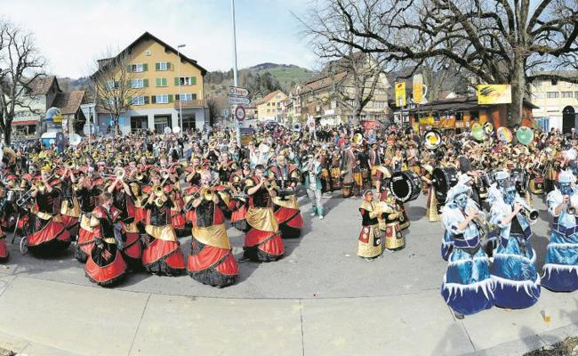 Im Rheintal regiert die Fasnacht