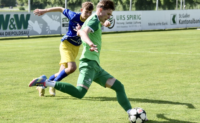 Rüthi siegt und legt vor, Rebstein gewinnt Derby, Au-Berneck holt wichtige Punkte