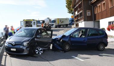 Heftiger Zusammenprall – zwei Verletzte
