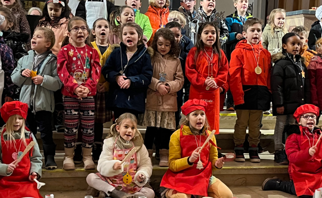 Eine Arche voller Musik beim Weihnachtskonzert der Musikschule im Zentrum
