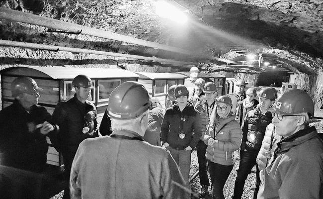 Herbstanlass im Gonzen-Bergwerk