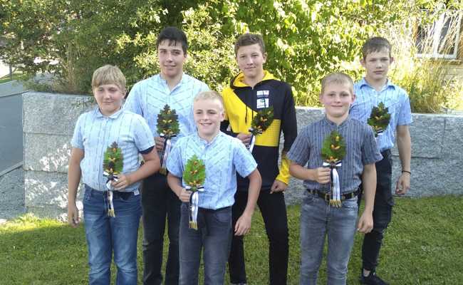 Acht Zweige für Rheintaler Nachwuchs-Schwinger am Appenzeller Kantonalen