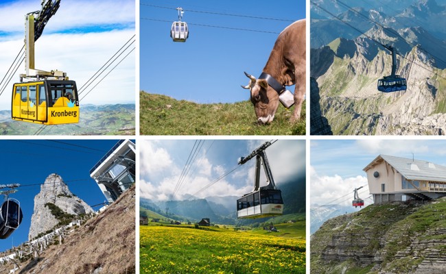 Bequem auf den Berg: Alle Infos zu den beliebtesten Ostschweizer Bergbahnen