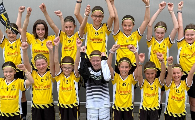 U12-Juniorinnen der Gators krönen sich zu Vizemeisterinnen
