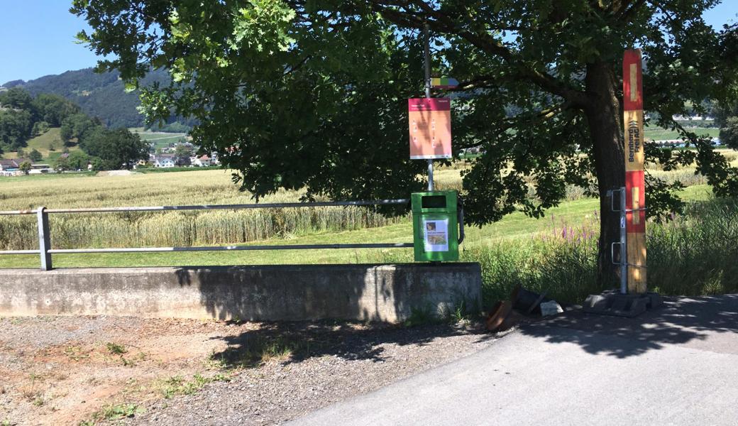 an der Verzweigung Römerstrasse - Buchholzstrasse sind verschwunden.