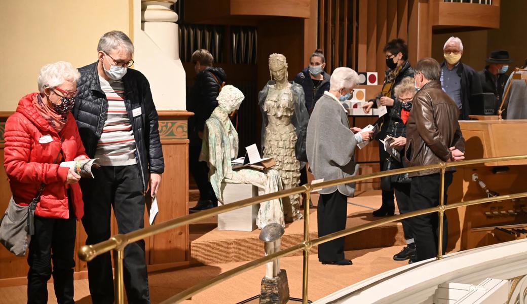 Besucher der Ausstellung sind angehalten, sich beim Betrachten der Werke Zeit zu lassen: «Es macht glücklich», meint Ausstellungskoordinator Thomas Beerle.