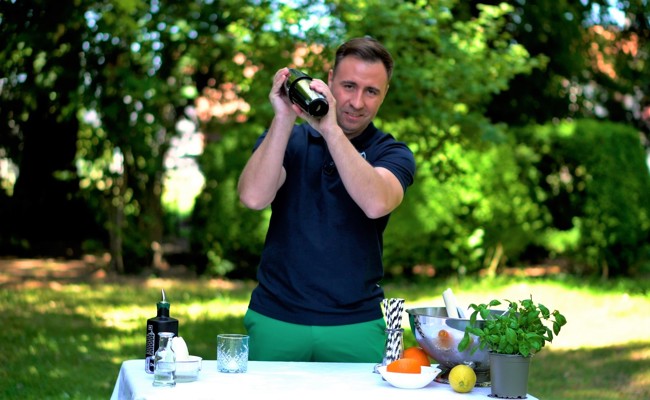 «Mix It» - Sommerdrinks für coole Tage: Basil Smash