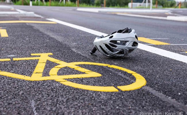 67-jähriger Velofahrer stirbt bei Selbstunfall