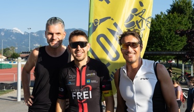Perfekt für den Rhyathlon vorbereitet dank Rheintaler Triathleten