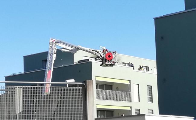 Brand in Balgach ging glimpflich aus