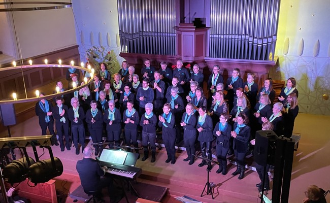 Premiere in der Kirche: Viel Freiheit und Gefühl mit dem Gospelchor Singing4You